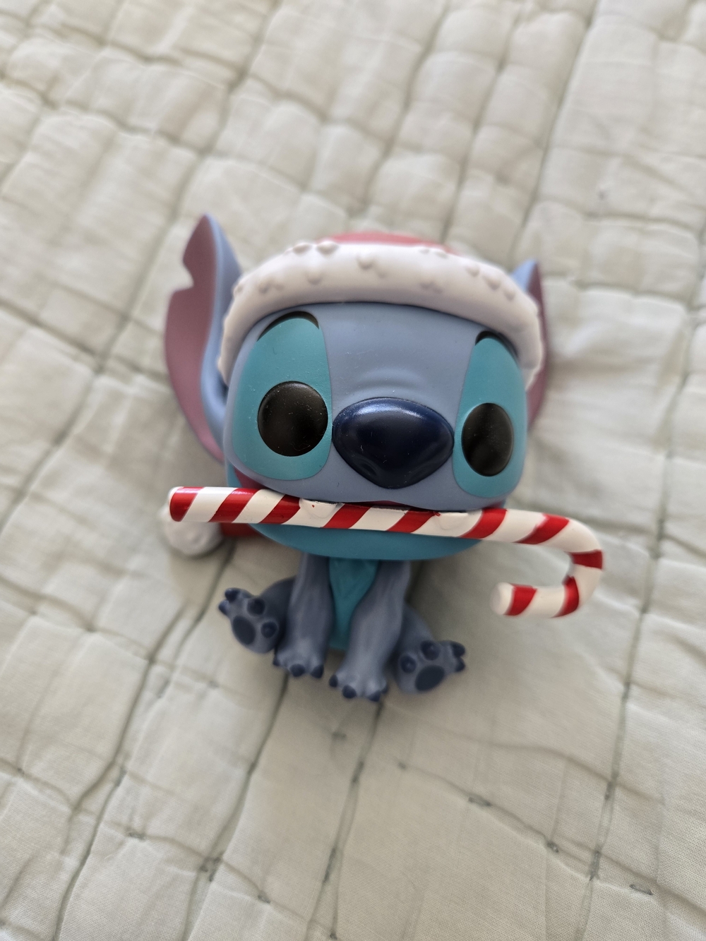 Funko Pop! Stitch Holiday Figure with Candy Cane - Blue
